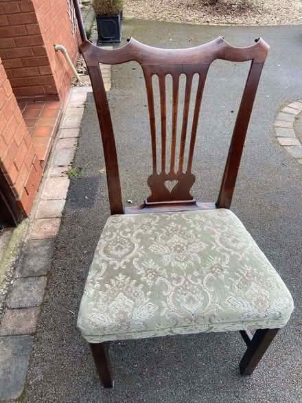 Photo of free Straight back mahogany Regency style chair (Dimbles WS13) #1