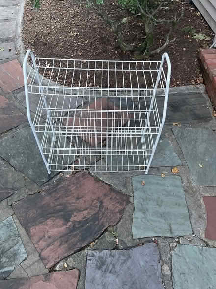 Photo of free Collapsible shoe rack (Winchester, west side) #2