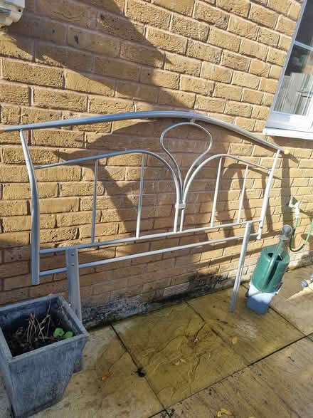 Photo of free King size headboard (Little Stanion Corby) #1