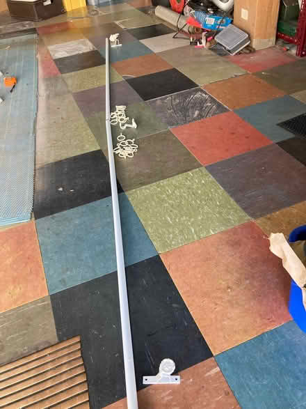 Photo of free Thin white curtain pole approx 2.5 m (Gosport PO12) #2