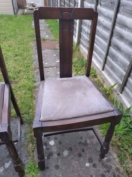 Photo of free Four chairs in need of refurbishment (Old Town SG1) #1