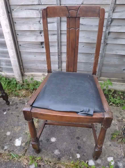 Photo of free Four chairs in need of refurbishment (Old Town SG1) #4