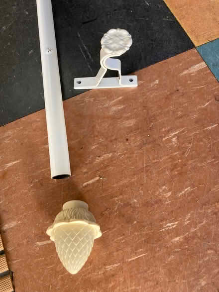 Photo of free Thin white curtain pole approx 2.5 m (Gosport PO12) #3
