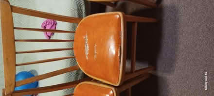 Photo of free 4 chairs, need upholstery redoing (Orpington) #3