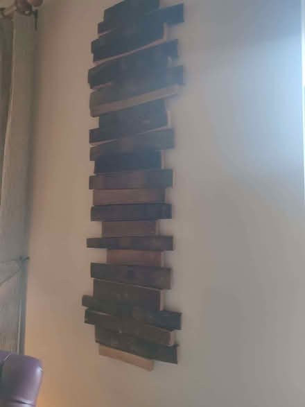 Photo of Strips of timber to make wall art (Muxton TF2) #1