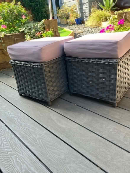Photo of free Garden stools (Bournemouth BH9) #1