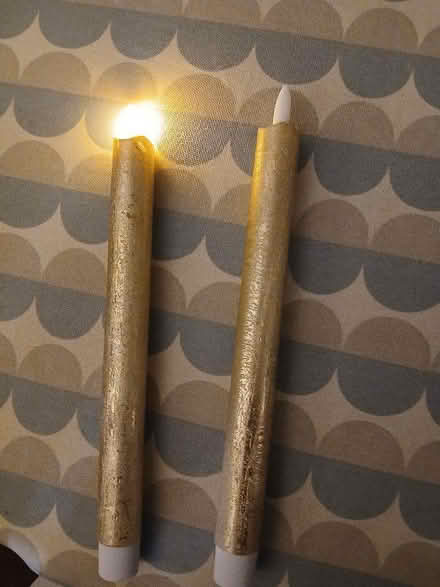 Photo of free Battery operated candles- pair (Parkwood Rainham ME8) #1