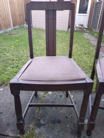 Photo of free Four chairs in need of refurbishment (Old Town SG1) #3