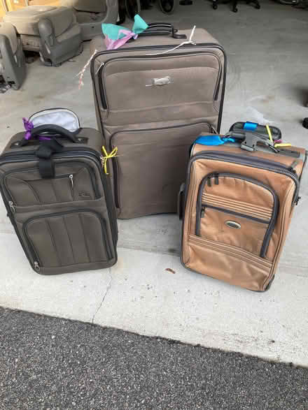 Photo of free suitcases (Belmont, MA) #1