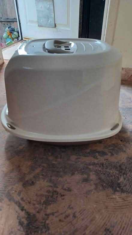 Photo of free Small cat litter box (Larklands, DE7) #3
