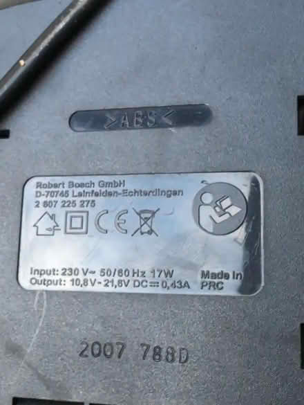 Photo of free Bosch charger (Bear Flat, Bath BA24) #2
