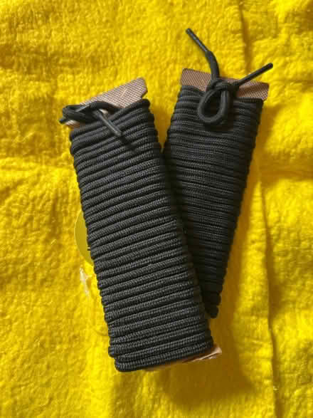 Photo of free Black shoelaces or bootlaces (Chiswick W4 near High Road) #1