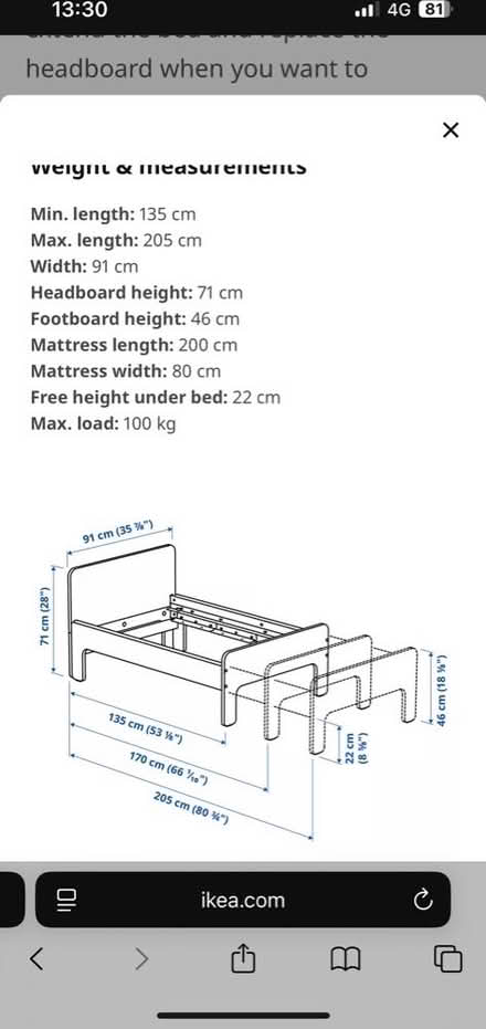 Photo of free 2 IKEA extendable kids beds (Norbiton KT2) #2