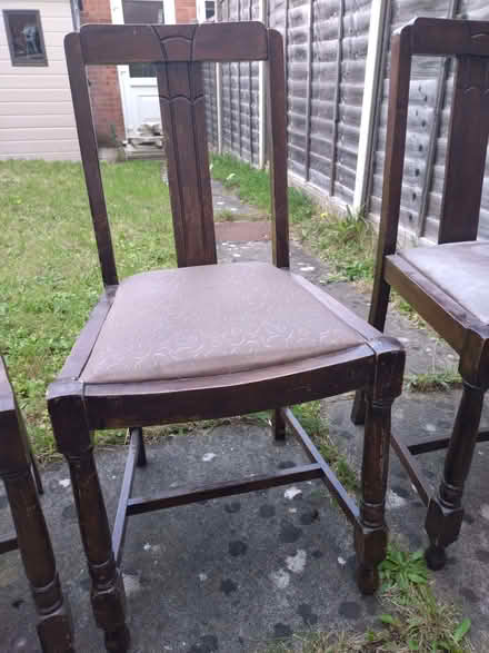 Photo of free Four chairs in need of refurbishment (Old Town SG1) #2