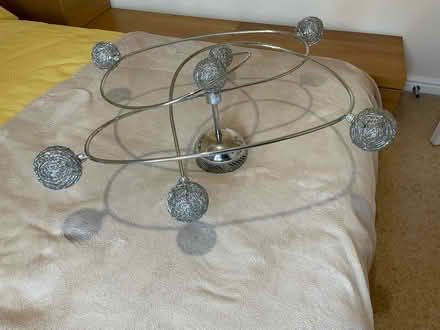 Photo of free Chrome swirl ceiling lights (Lincoln, LN1 1AB) #3
