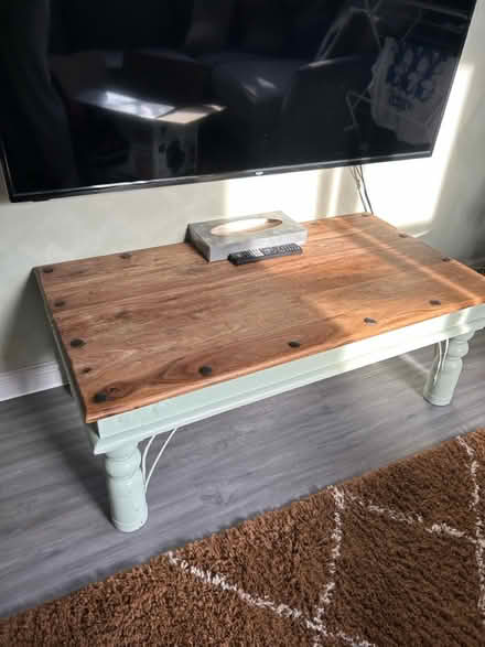 Photo of free Wooden coffee table (Co2 7uh) #1