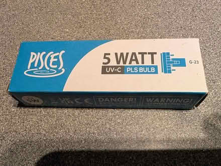Photo of free Uv-c pls pond pump bulb (Seven Sisters N15) #1