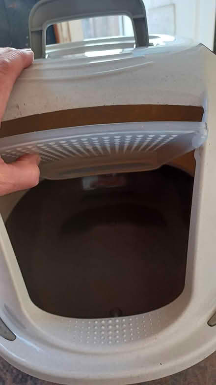 Photo of free Small cat litter box (Larklands, DE7) #2