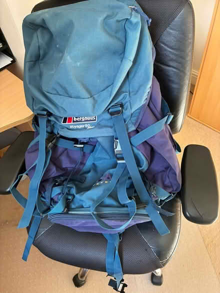 Photo of free Berghaus Voyager 60+ rucksack (Battle TN33) #1