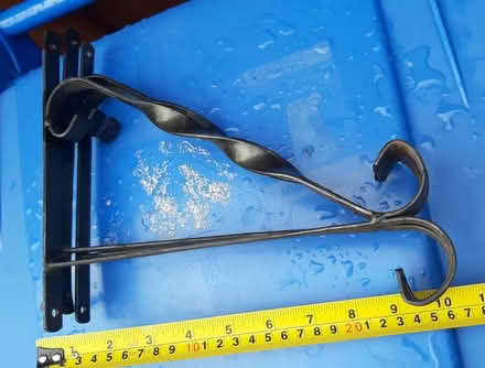 Photo of free 4 Black hanging basket brackets (IP3) #3