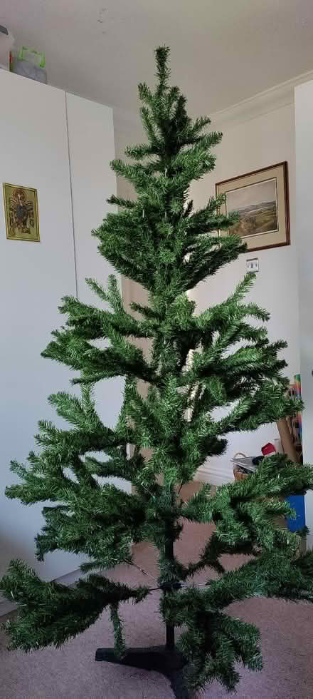 Photo of free 6 foot artificial Christmas tree (Bishopton PA7) #2