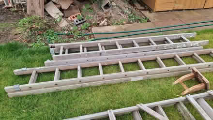 Photo of free Wooden Ladders (Cv11 6nu) #2