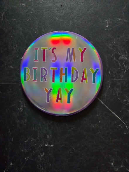 Photo of free Birthday badge and candles (Barkingside IG5) #1