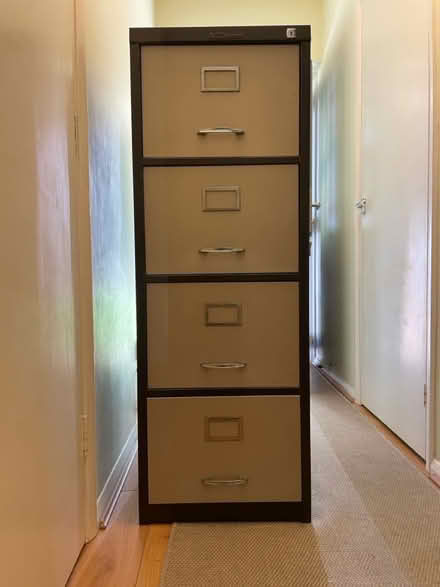 Photo of free Retro Metal Filing Cabinet (Rochester) #1