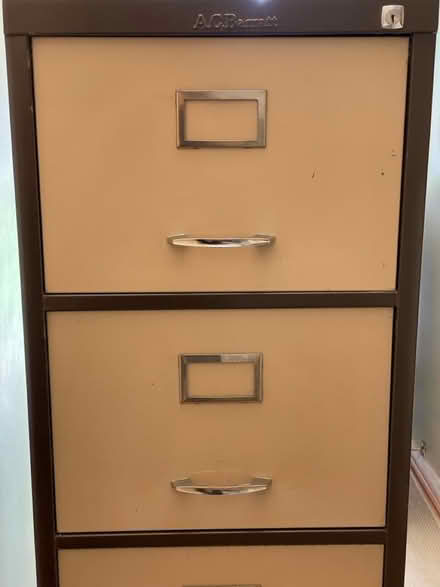 Photo of free Retro Metal Filing Cabinet (Rochester) #3