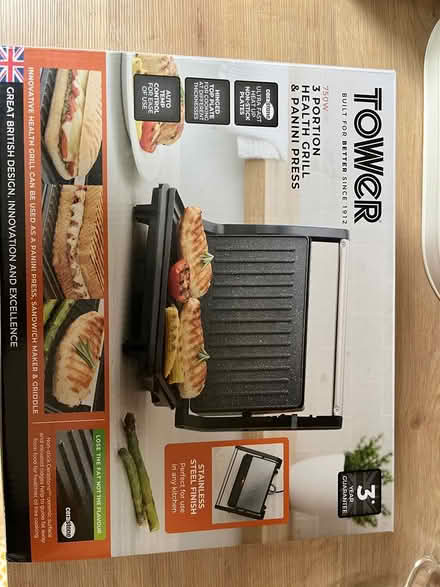 Photo of free Health Grill and Panini maker (TA18) #4