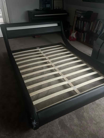Photo of free Slat bed double (Weybridge KT13) #1