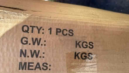 Photo of free Large Black Office Desk/Table (Unassembled) (Brighton le Sands L22) #3