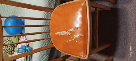 Photo of free 4 chairs, need upholstery redoing (Orpington) #2