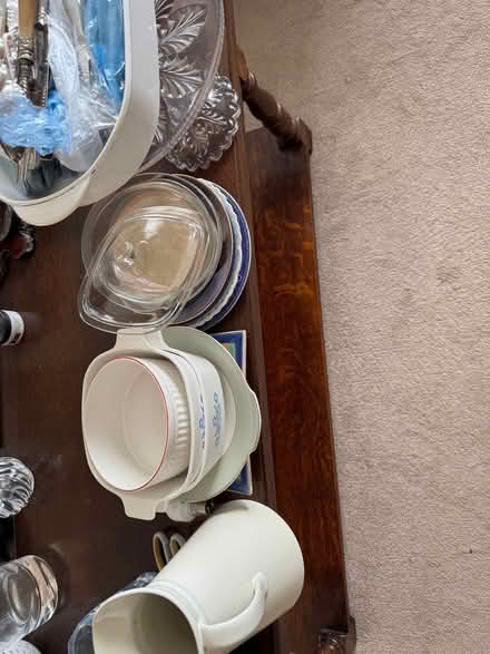 Photo of free Crockery in good condition. Cutlery in fairly good condition (Heswall CH60) #1