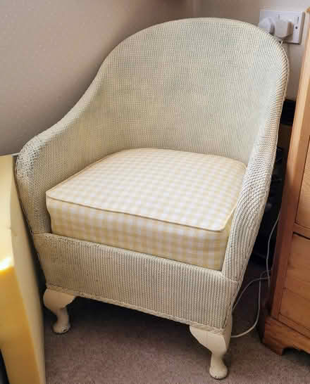 Photo of free Vintage Lloyd Loom style chair (Penrhyn Bay LL30) #1