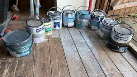 Photo of free Paint pots variety of colours (Corstorphine, EH12) #1