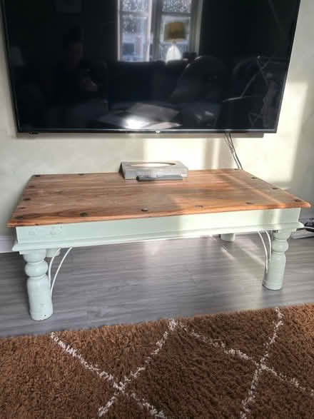 Photo of free Wooden coffee table (Co2 7uh) #3