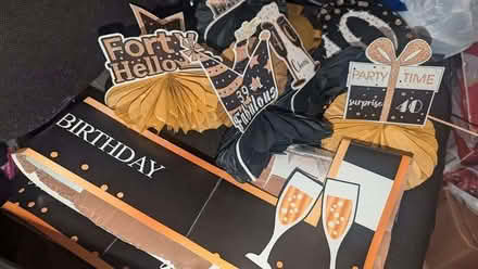 Photo of free Happy 40th Birthday Decorations (Clive Vale TN35) #1