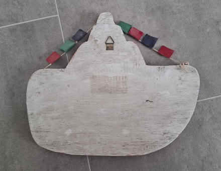 Photo of free Wooden boat decorative wall hanging (Boughton Monchelsea ME17) #3