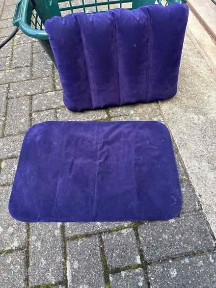 Photo of free 2 blow up pillows (Hertford SG13) #1