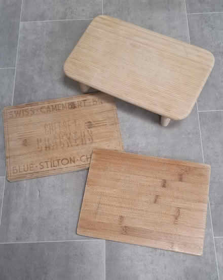 Photo of free 3 x wooden chopping boards (Boughton Monchelsea ME17) #1