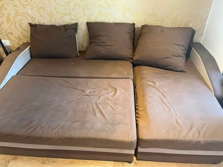 Photo of free 3 seater Sofa cum bed (Askew Road W12) #1