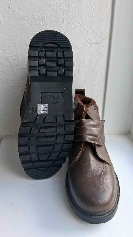 Photo of free A pair of brown mens ankle boots. (Tredegar NP22) #2