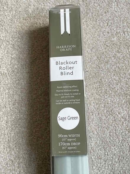 Photo of free Blackout Roller Blind 90cm Width (SO167AX) #2
