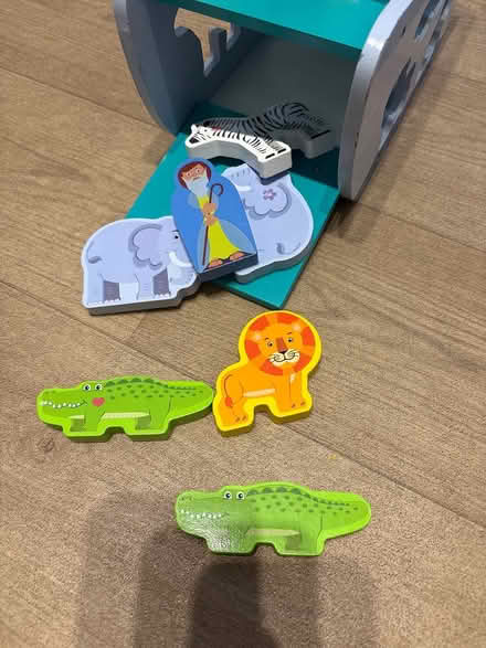 Photo of free Wooden Noah’s ark with some animals (Cambridge) #2