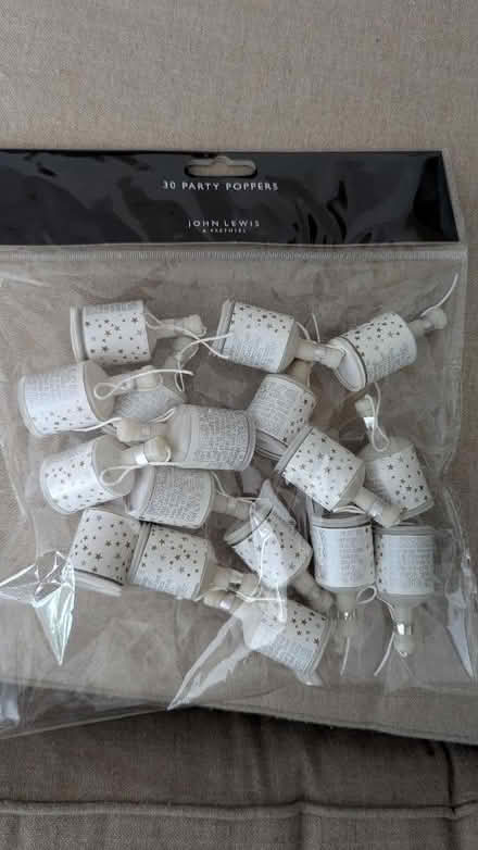 Photo of free John Lewis Party poppers (Bernards Heath AL1) #1