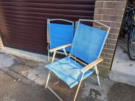 Photo of free Folding garden chairs (Bradway S17) #1