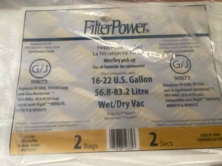 Photo of free Hepa filtration bags (Baseline and Clyde) #1