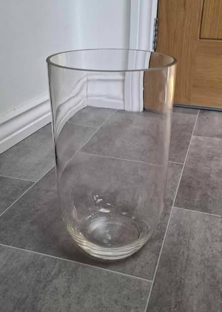 Photo of free Glass vase / container / votive (Boughton Monchelsea ME17) #1