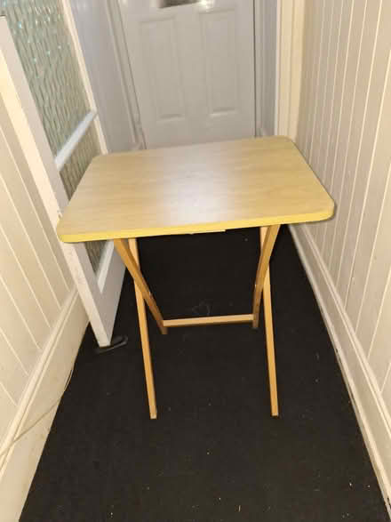 Photo of free TV dinner table (Penarth CF64) #1